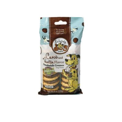 Exclusively Pet 03600 Sandwich Cremes-Carob & Vanilla Flavor