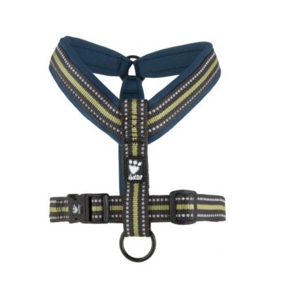 Hurtta HU932246 Padded Y-Harness, Juniper, 32-39 in