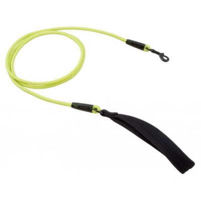 Hurtta HU932479 Dazzle Rope Leash, Yellow, 6ft-1/3 in