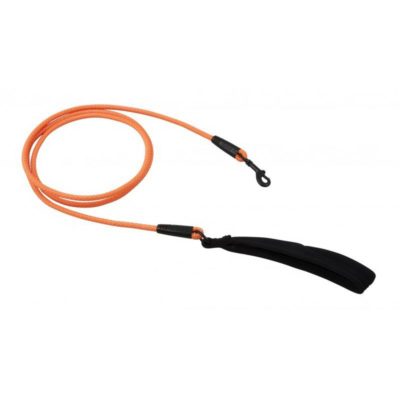 Hurtta HU932489 Dazzle Rope Leash, Orange, 6ft-1/2 in